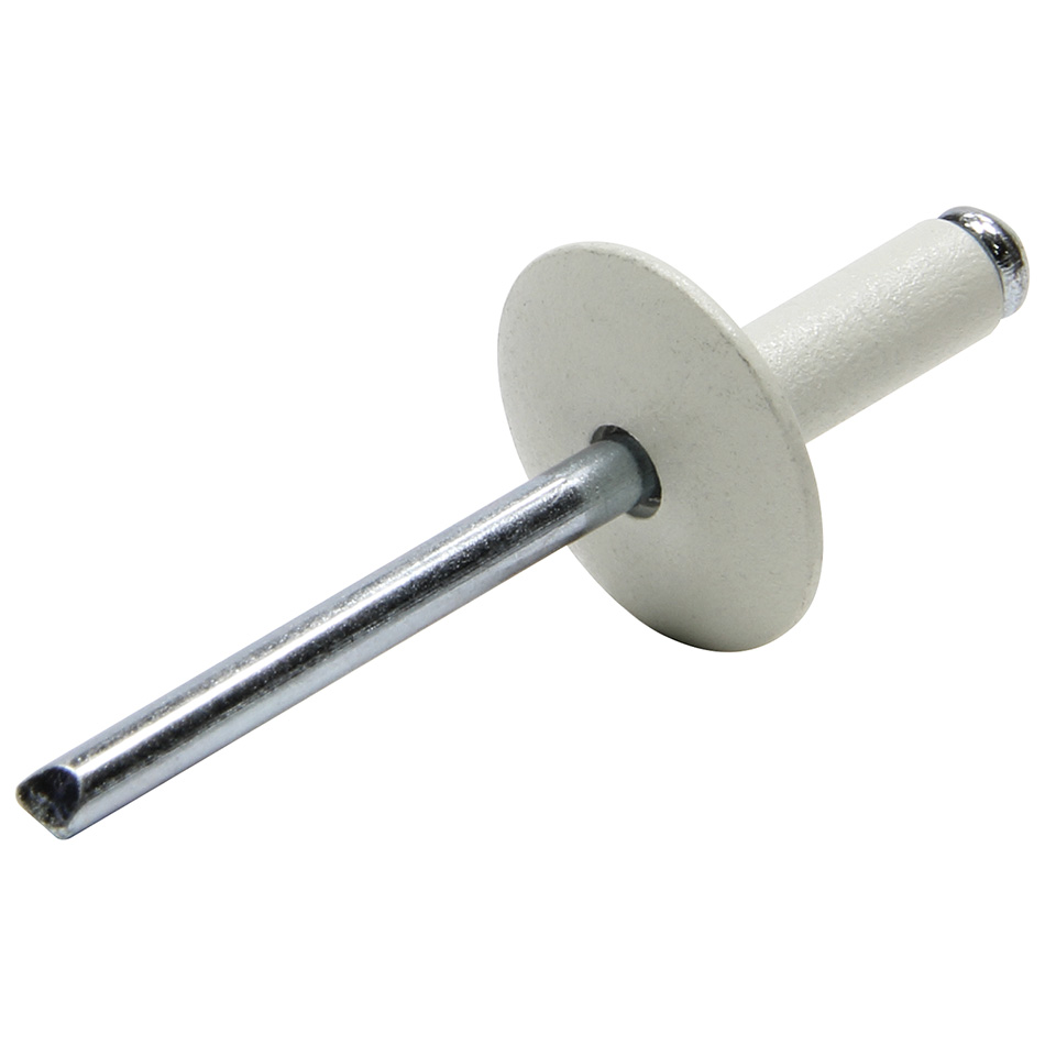ALL18011 Large Head Rivet, White - Pack of 250