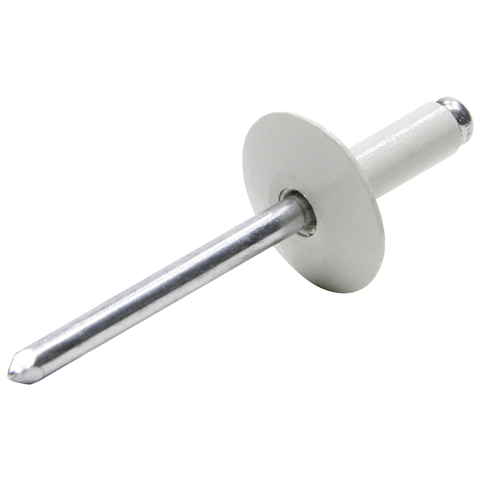 Aluminium Large Head Rivet, White - Pack of 250