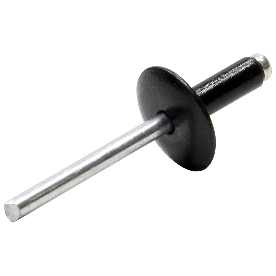 Aluminium Large Head Rivet, Black - Pack of 250