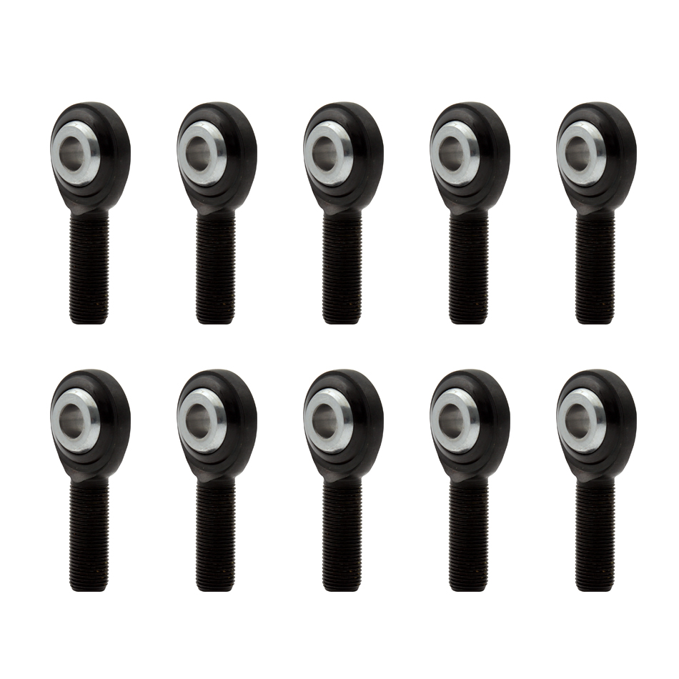 0.5 x 0.62 in. Pro Rod End Left Hand Male Moly Thread - Pack of 10