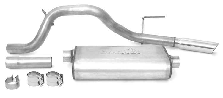 DYN39475 Liberty Cat Back Exhaust Kit for 2008 - 2012 Jeep 3.7L