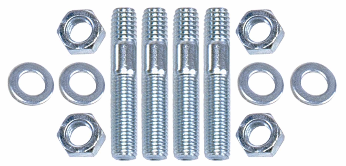 Carburetor Stud Kit - 2 in. x 0.31 in. Coarse & Fine Thread