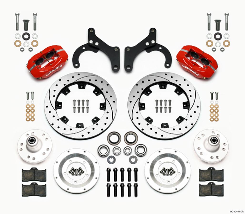 12.19 in. Vette Front Disc Brake Kit for 1963 - 1964