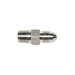 Caliper Inlet Fitting - 0.12-27 NPT to -3 AN