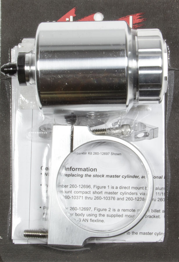 Remote Mount Billet Aluminum Reservoir