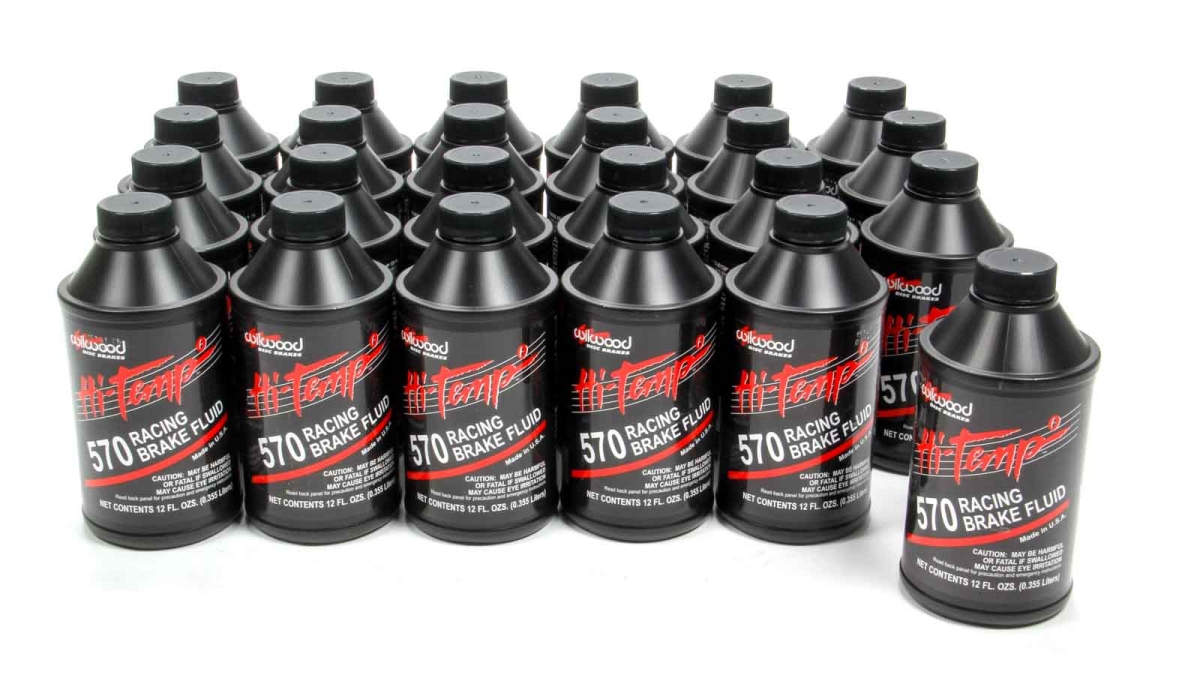 12 oz HI-Temp Brake Fluid - Case of 24