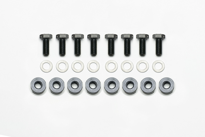 0.31-24 in. Dyamic 8 Bolt Rotor Bolt Kit with T-Nut