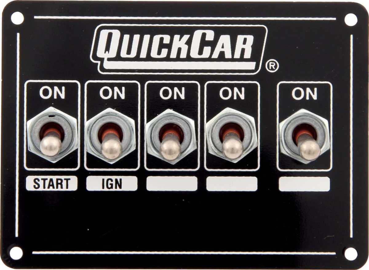 Extreme Single Ignition Panel with Accessory Switches