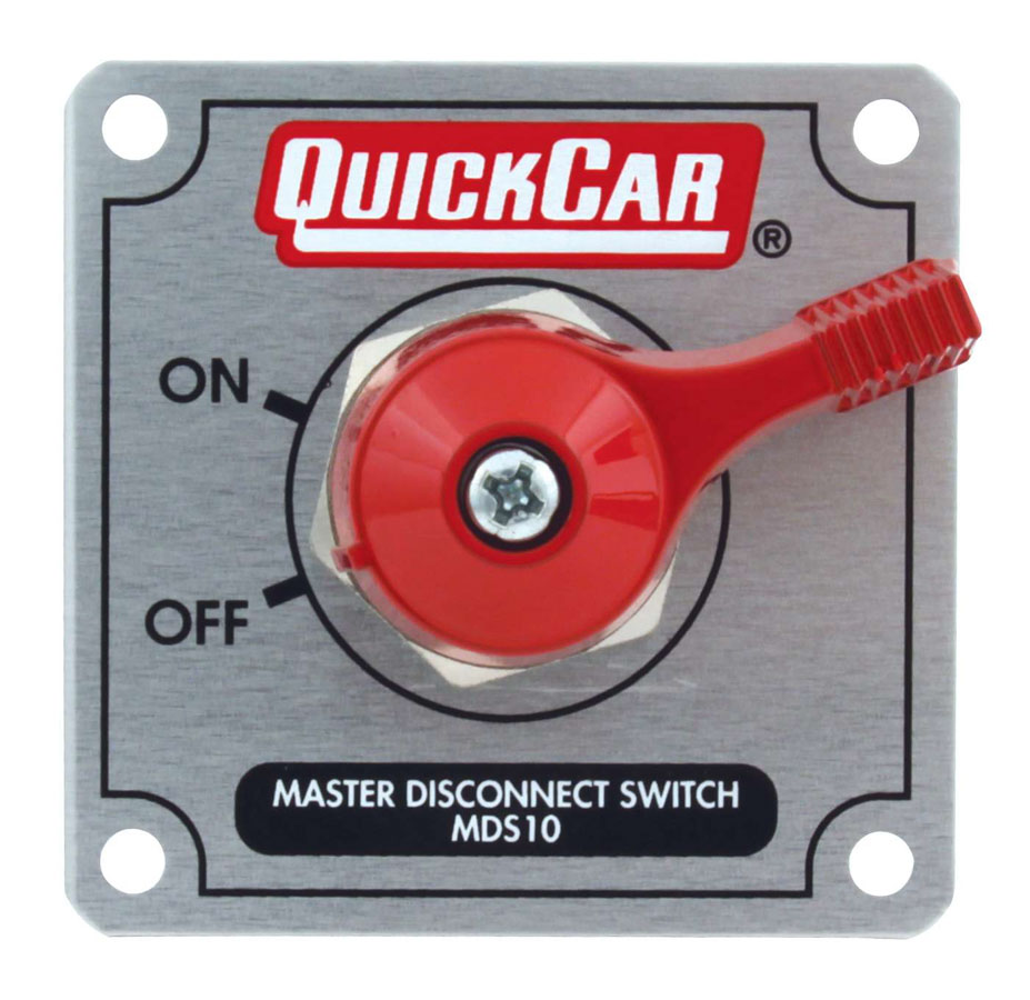 QRP55-022 Master Disconnect Switch - Solid Silver Plate with Alternator Posts