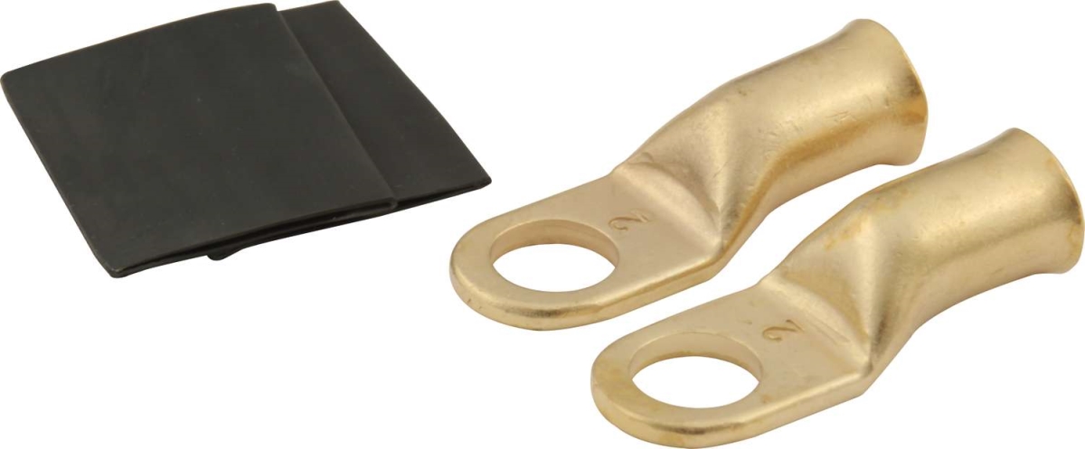 Power Ring - 2 AWG - 0.37 in. Hole with Heat Shrink - Pack of 2