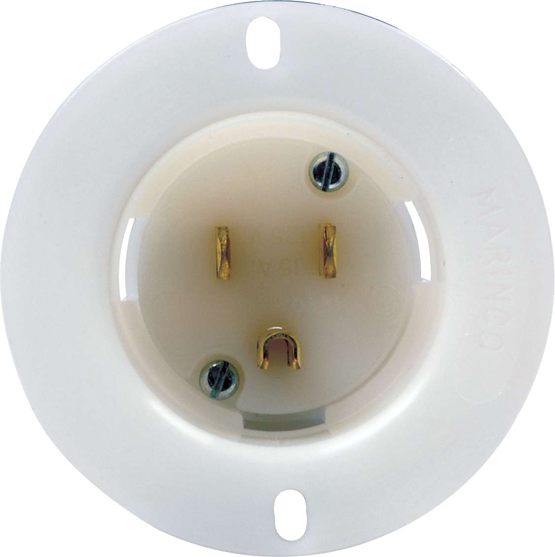 Male Recessed Outlet - 110V