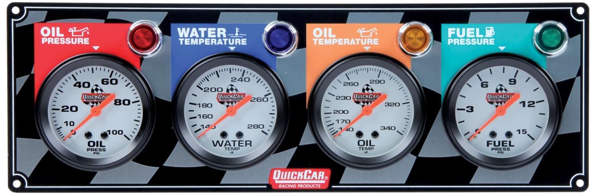 4 Gauge Panel - OP-WT-OT-FP