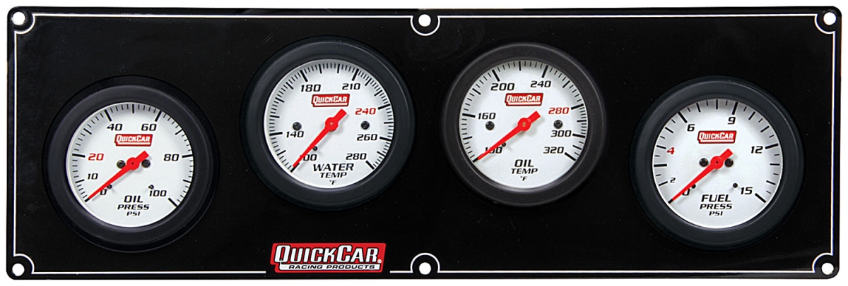 Extreme 4 Gauge Dash Panel - WT-OP-OT-FP