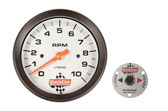 3.37 in. Tachometer with Remote Recall - 10,0 RPM