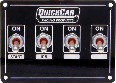 4 Switch Single Extreme Ignition Panel