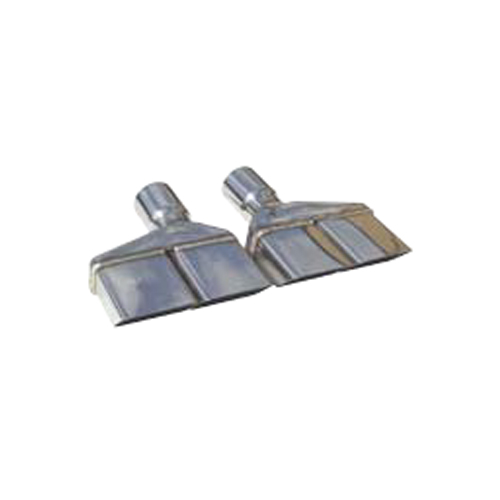 PYPEVT88 3 in. Dual Rectangle Slant Cut Tips for 2008- Challenger
