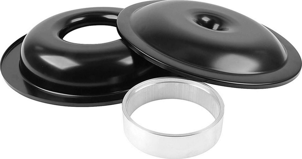 14 in. Air Cleaner Kit with No Element - 1.5 in. Sure Seal Spacer - Black