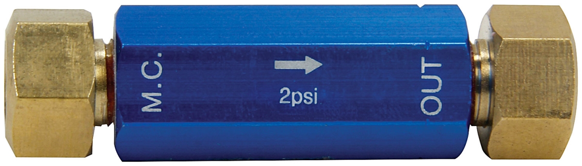Residual Check Valve - 2 lbs