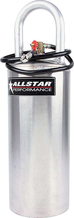 2.75 gal 7 x 24 in. Vertical Aluminum Air Tank
