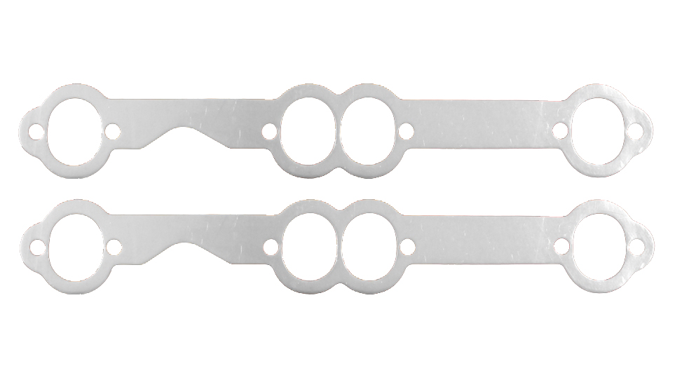 Exhaust Gasket Set with Oval Ports for Small Block Chevy