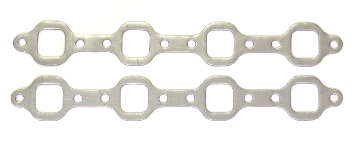 Exhaust Gasket - Graphite - Small Block Ford - Square Ports