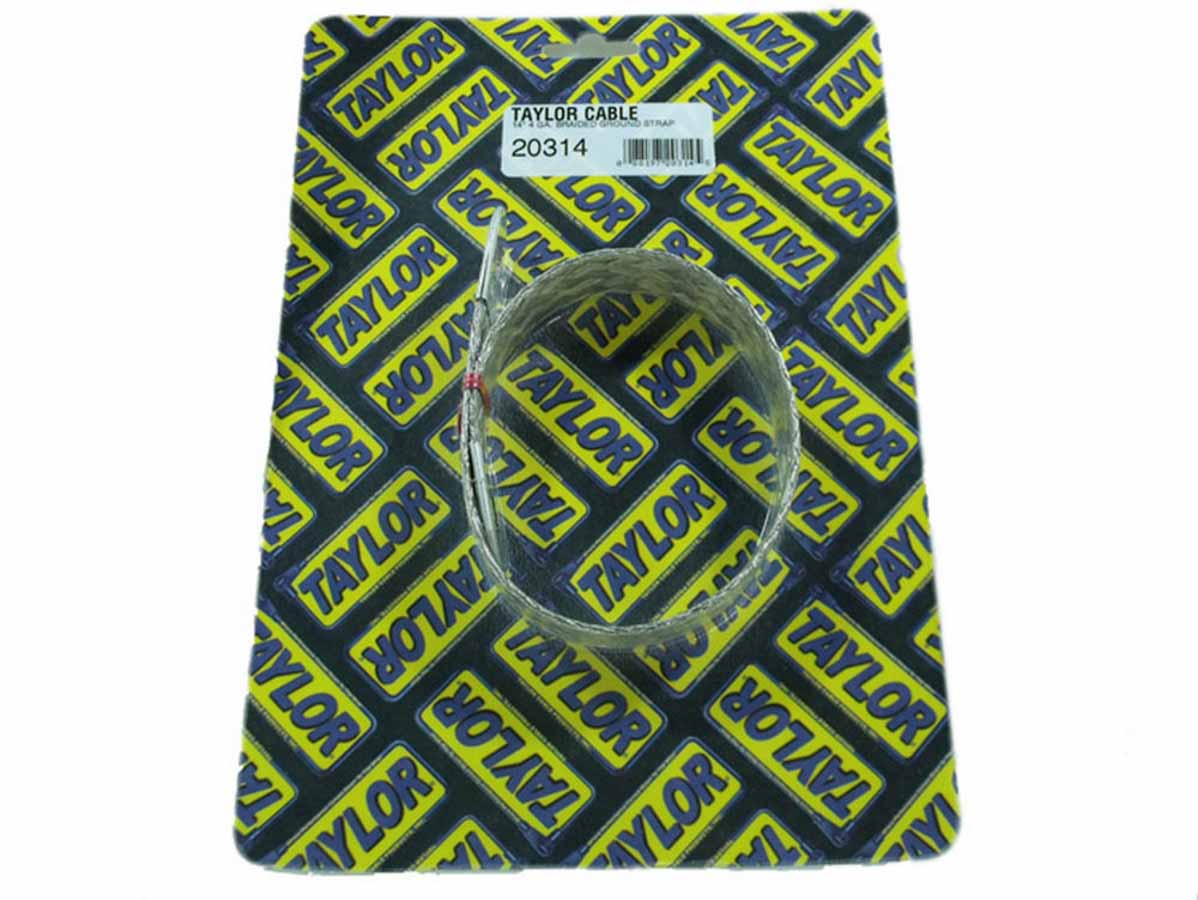 4 Gauge Grounding Strap - 14 in.