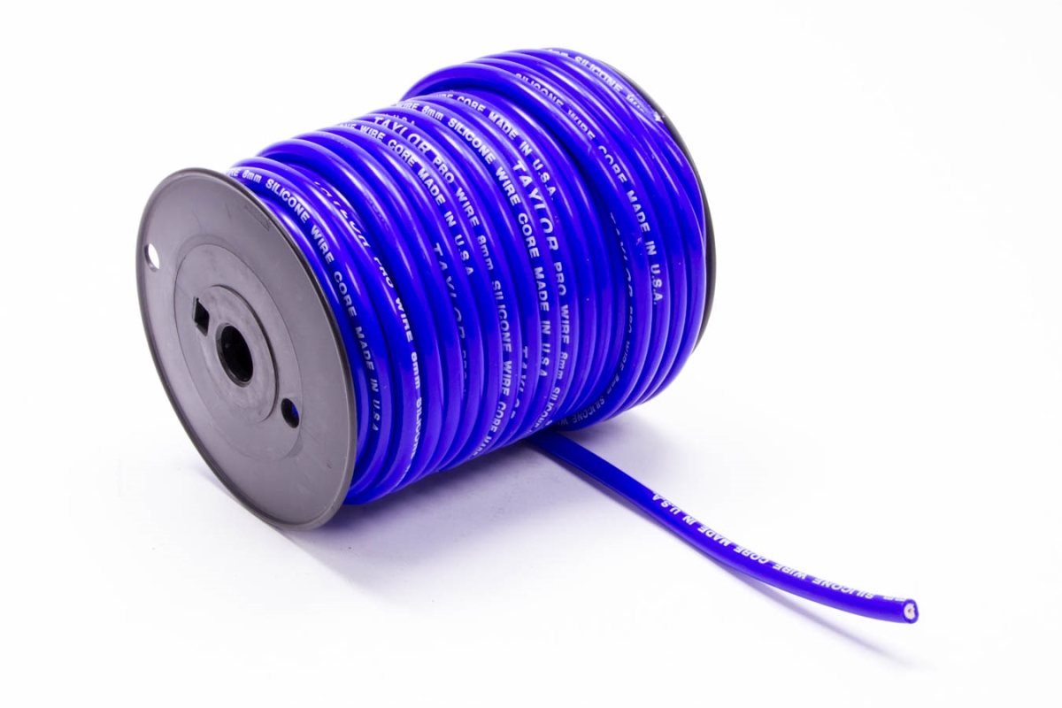 TCW Spark Plug Wire Solid Core 8 mm Blue - 100 ft. Spool