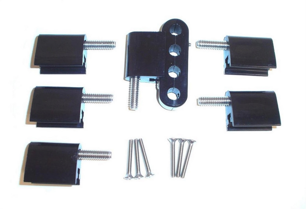 TAY42705 Spark Plug Wire Separator Bracket - Vertical, Black - 4 Piece