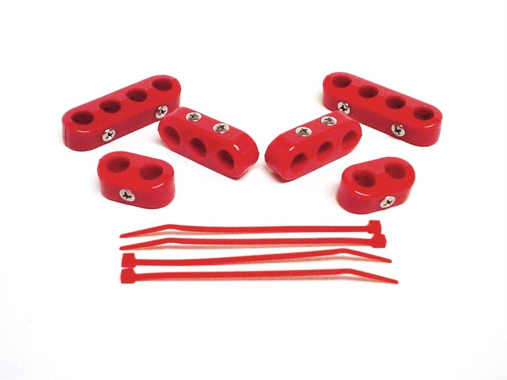 Clamp-On Style Wire Separator Kit - Red - 409, 10.4 mm Plug Wire Size
