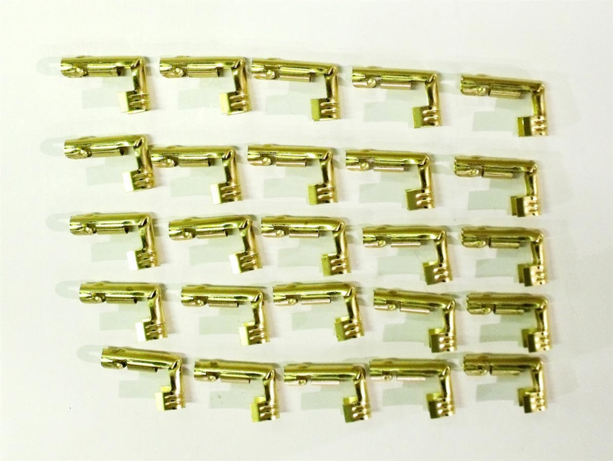 TAY44216 Cable Products Socket Style Spark Plug Wire Terminals 90 deg 8 mm Wire - Set of 25