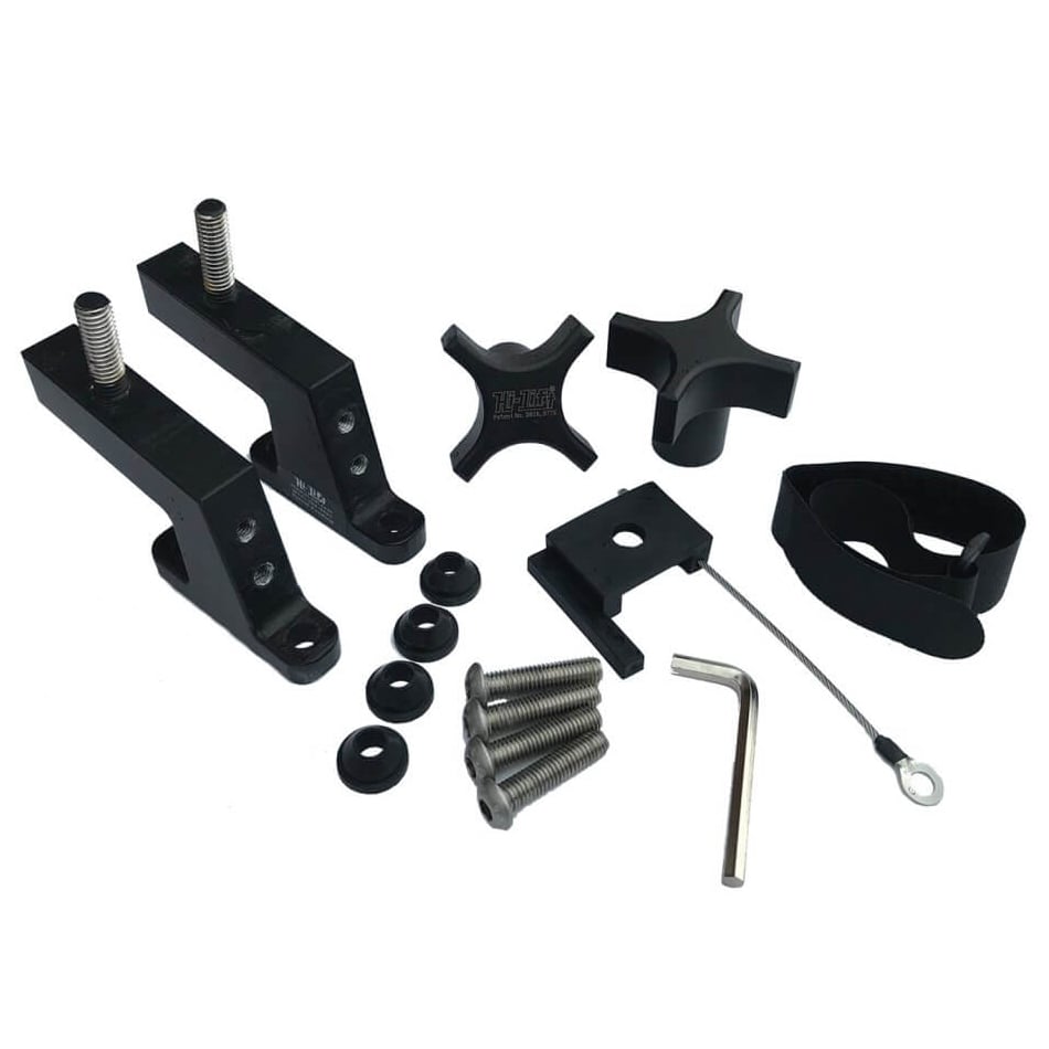 HM-LBRK Light Bracket for HM-900 & HM-925, Black Powder Coated