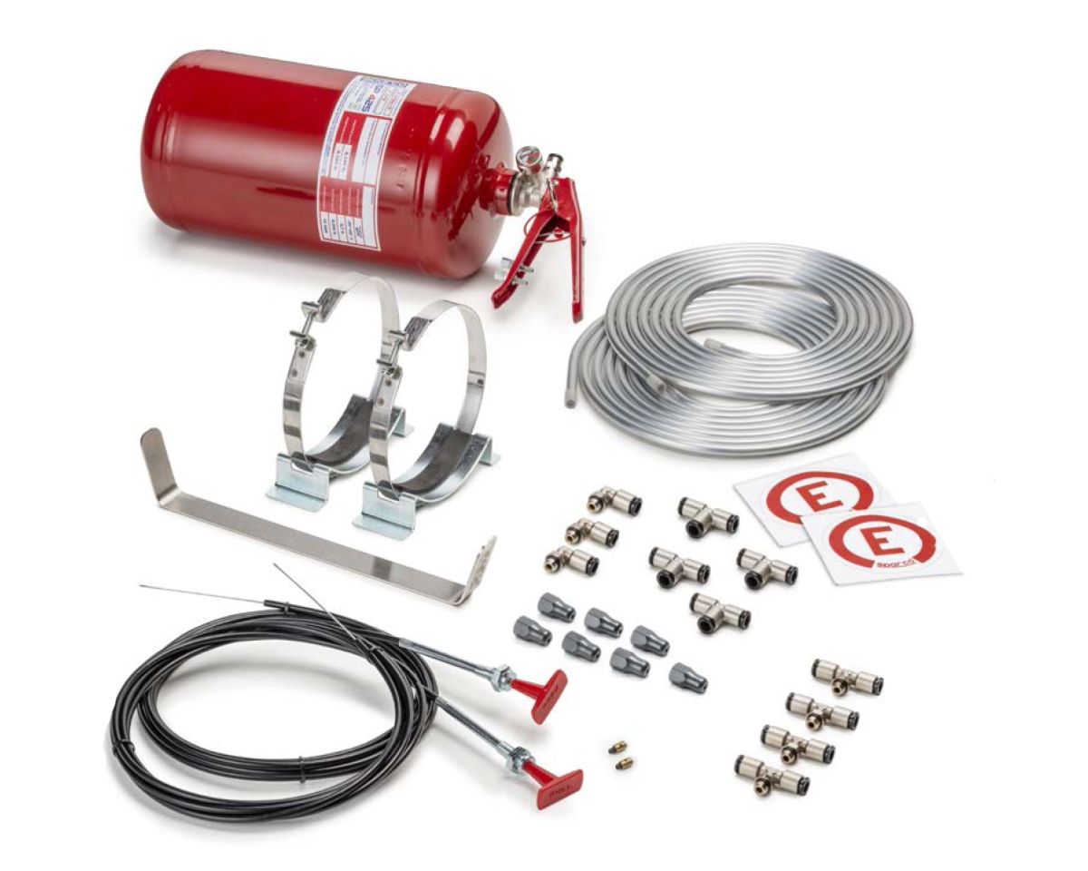 014772MSL 4.25 Litre Ultra Light Extinguisher System, Manual FIA2000