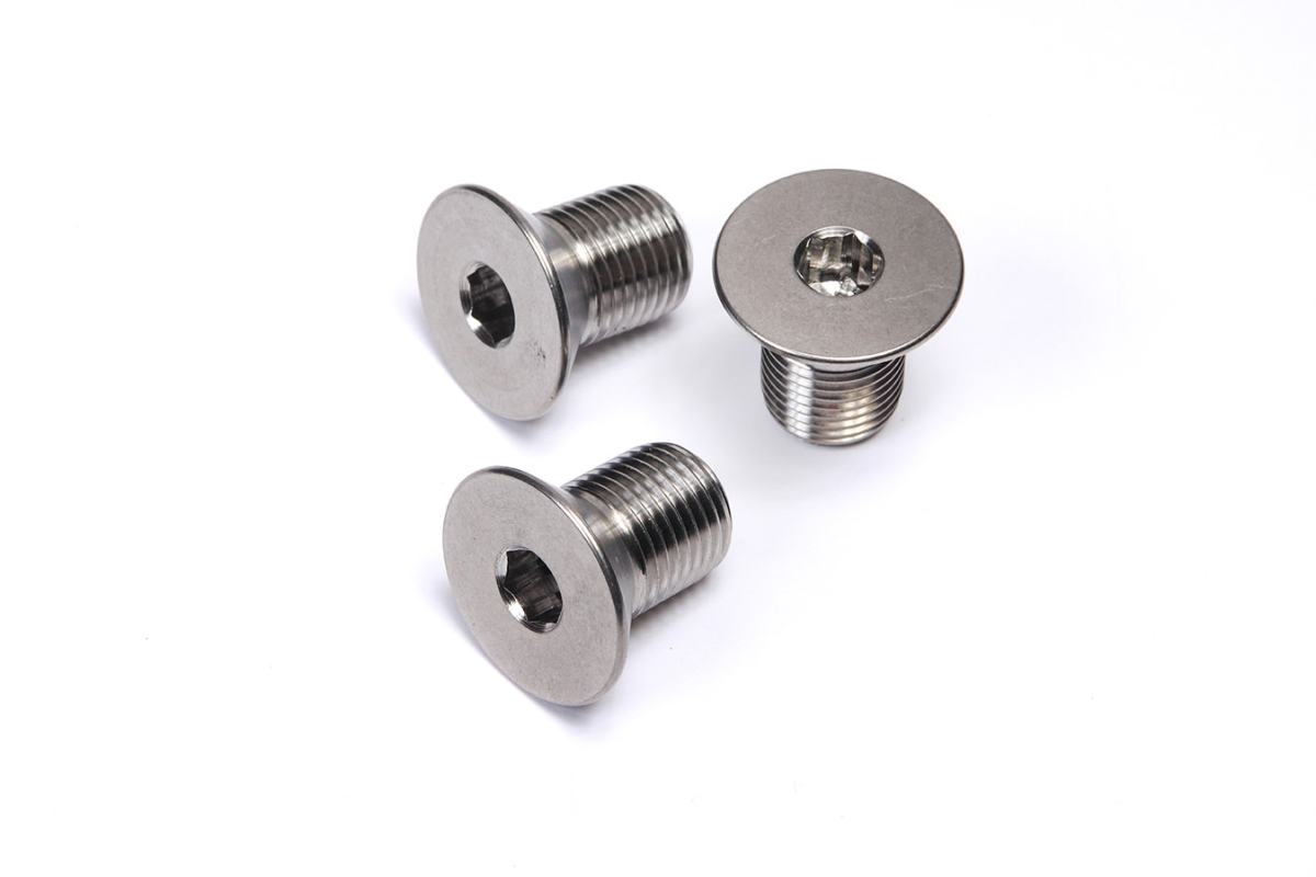 1080 0.5 x 20 in. Titanium Front Rotor Bolts - 3 Piece