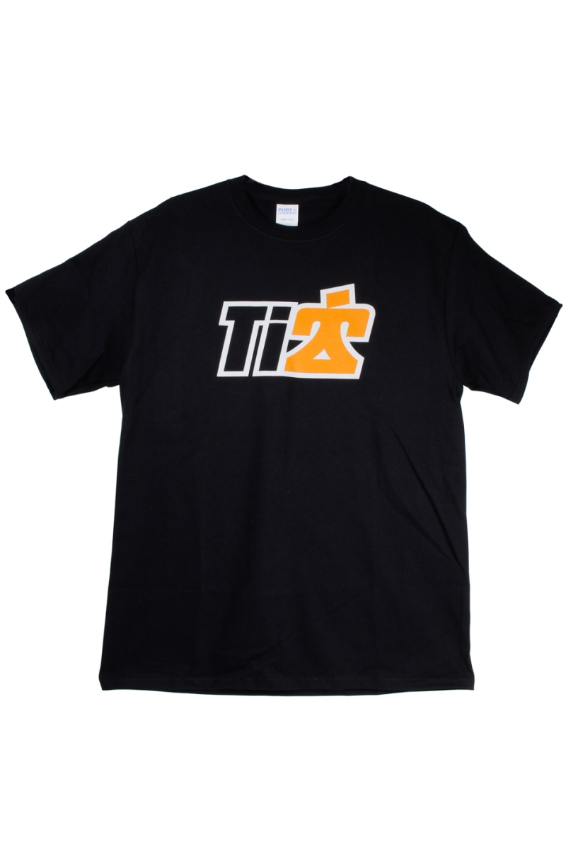 9140L Ti22 Logo T-Shirt - Black, Large
