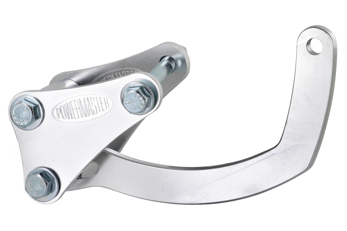 Small Block Chevy Low Mount Alternator Bracket for 8002 & 8003, Zinc Plated