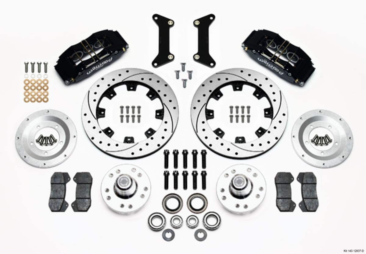6 Piston Caliper Front Brake Kit for 1980-1987 GM G-Body