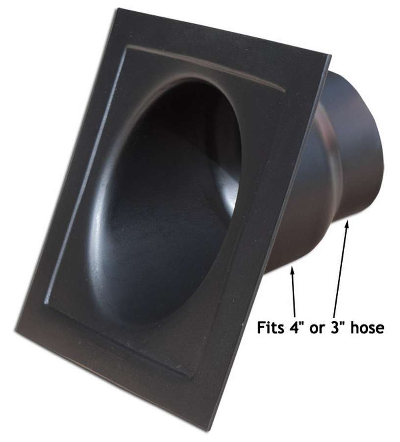 000-412D Universal Molded Plastic Single Brake Duct