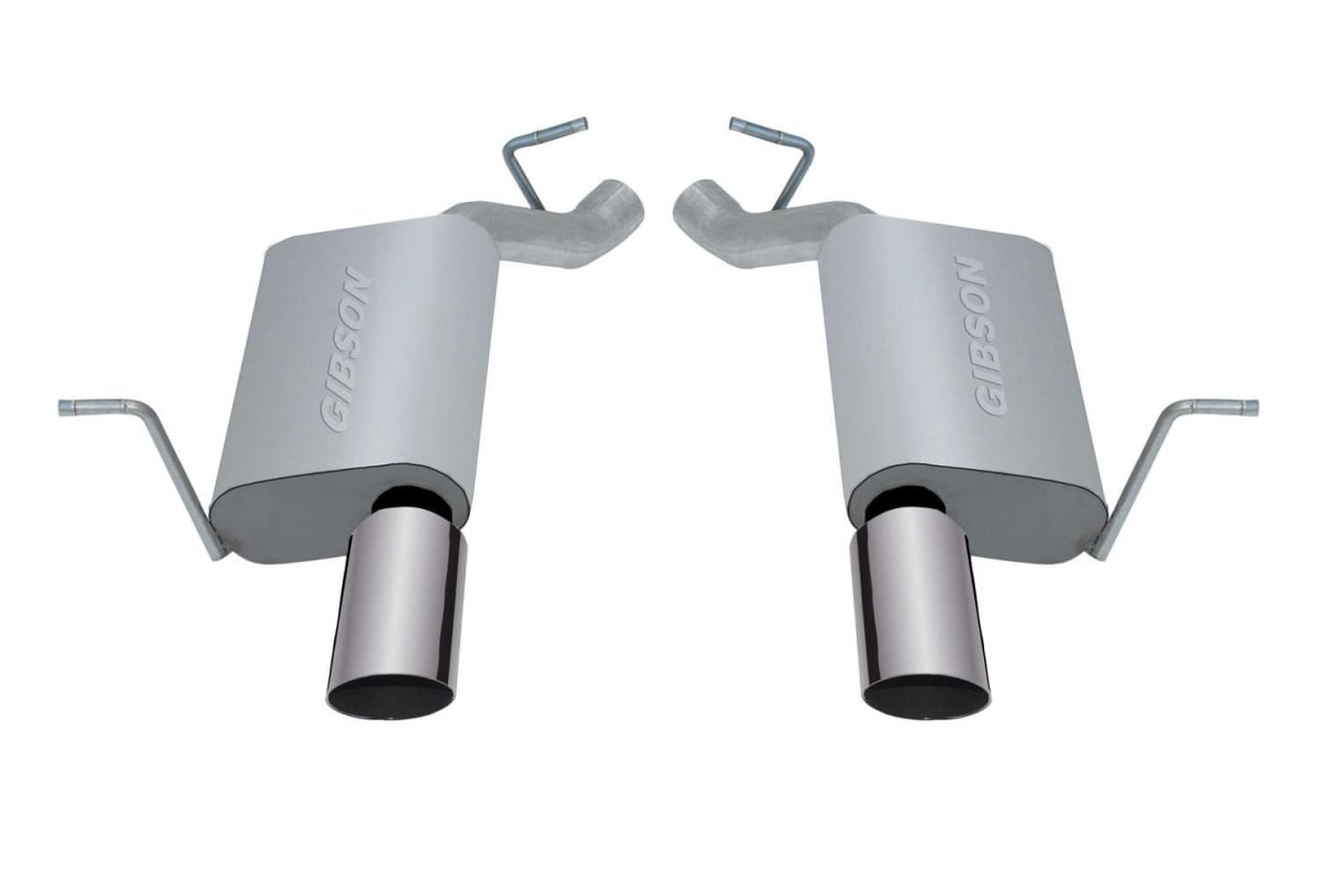 316006 Axle Back Dual Exhaust System, Aluminized