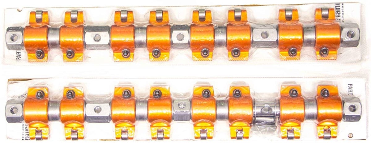 S70015KE 1.5 Ratio Range Anodize Shaft Kit with Edelbrock & Trick Flow Heads for Big Block Mopar