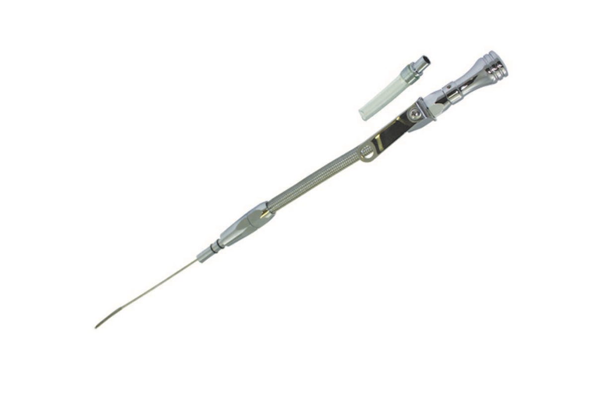 Specialty Products 8320 Chrome Flexible Early Engine Dipstick for Small Block Ford