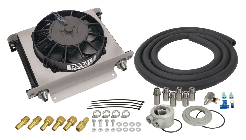 15660 Hyper-Cool Engine Oil Cooler Kit, -8 AN