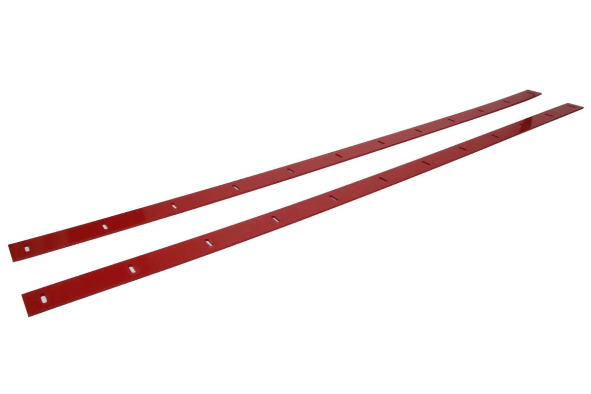 11002-41551-R 2019 Late Model Body Nose Wear Strips, Red