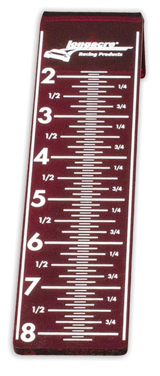 52-72989 2-8 in. Height Range Gauge & Target for Laser Level Chassis Height