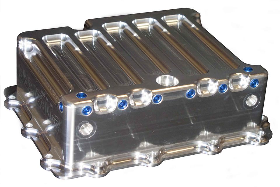WTP310 GM P-G Aluminum Transmission Pan, Natural