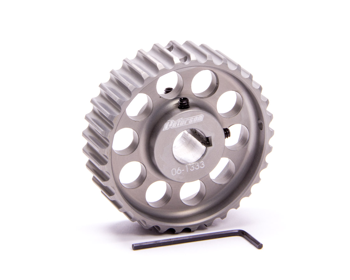 06-1333 Oil Pump Pulley, Black Anodize - 33 Tooth