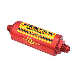 09-0611 -08 AN 600 Series Inline Fuel Filter - 45 Micron
