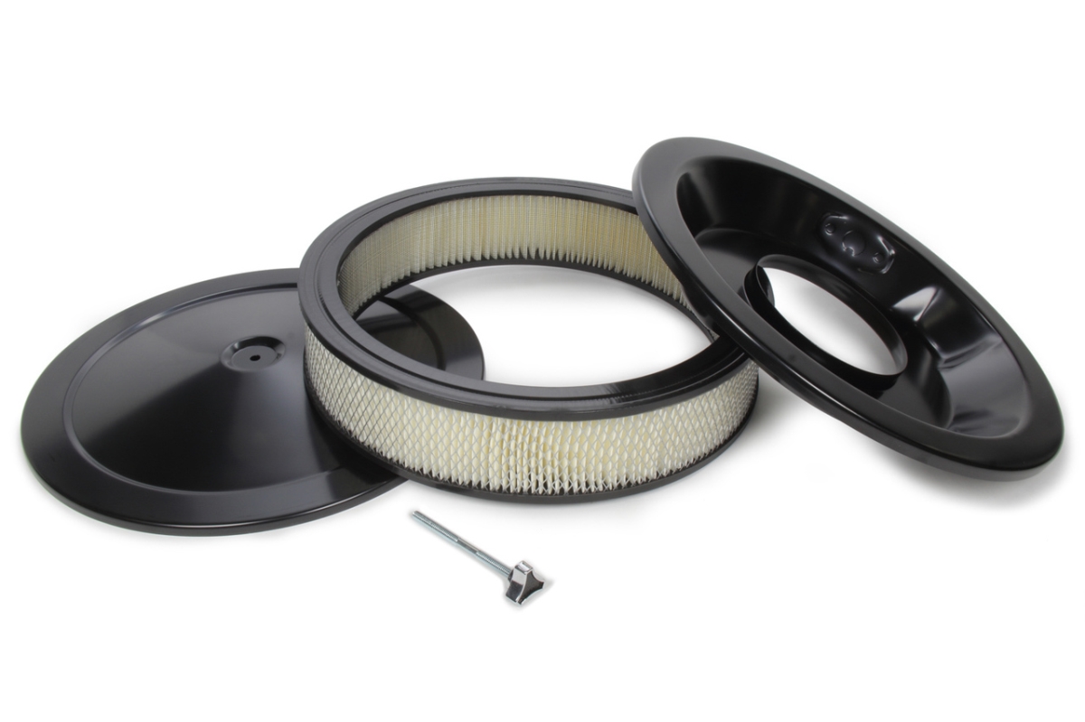 4300BK 14 x 3 in. Air Cleaner Kit with High Dome Top