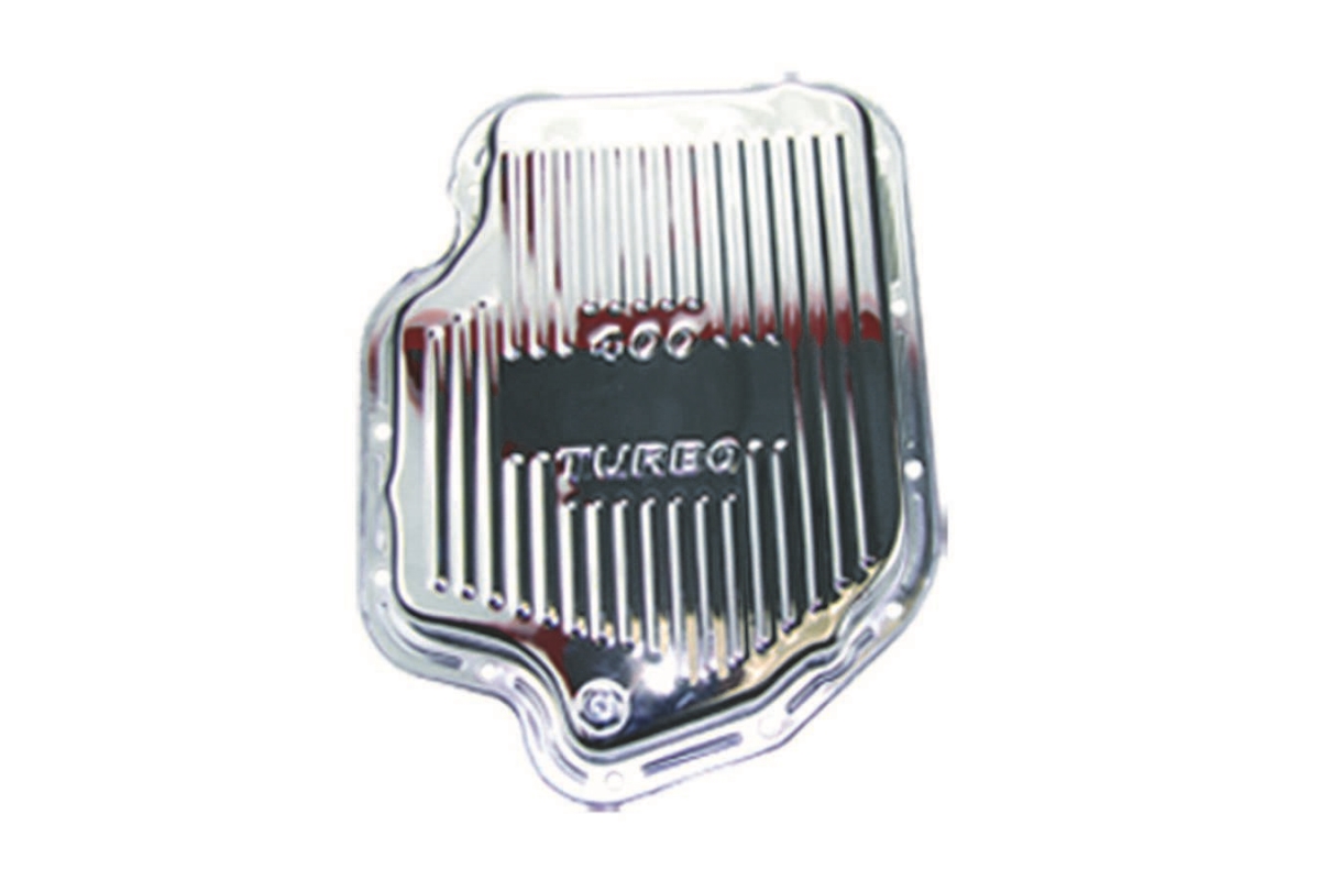7493 Chrome Steel Transmission Pan for GM TH400