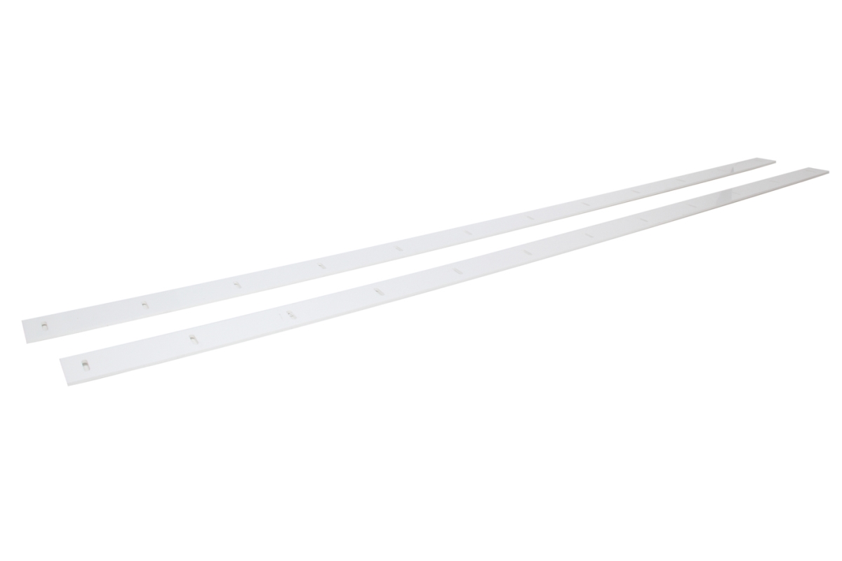 11002-41551-W 2019 Late Model Body Nose Wear Strips, White