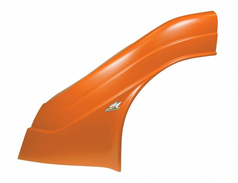 32004-23251-ORL MD3 Evolution II Dirt Late Model Fender, Orange - Left - Upper
